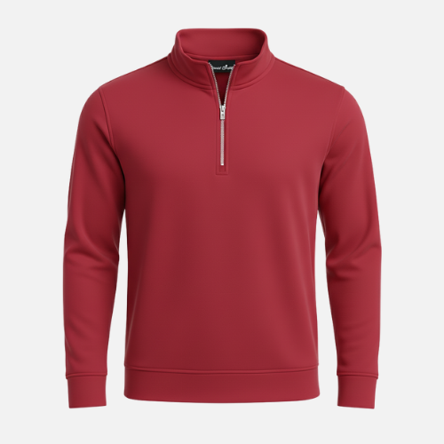 Drive Quarterzip – Crimson
