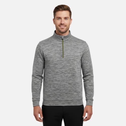 Momentum Quarterzip – Steel Grey