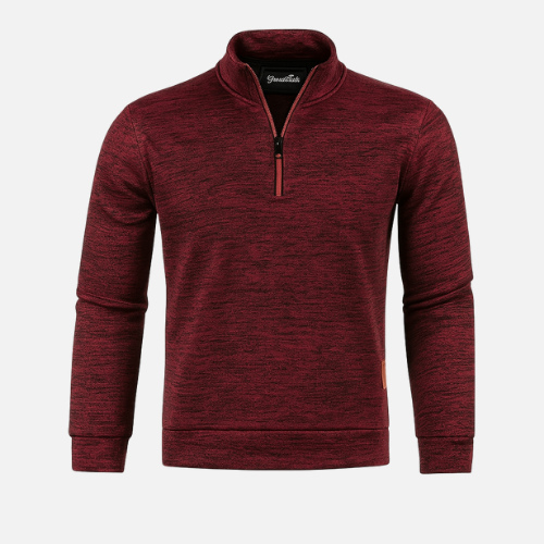 Momentum Quarterzip – Deep Merlot