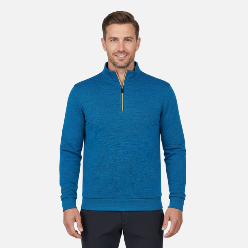 Momentum Quarterzip – Electric Blue