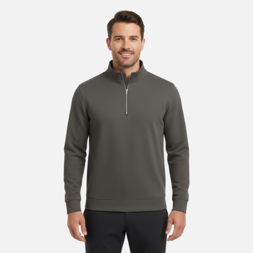 Drive Quarterzip – Charcoal